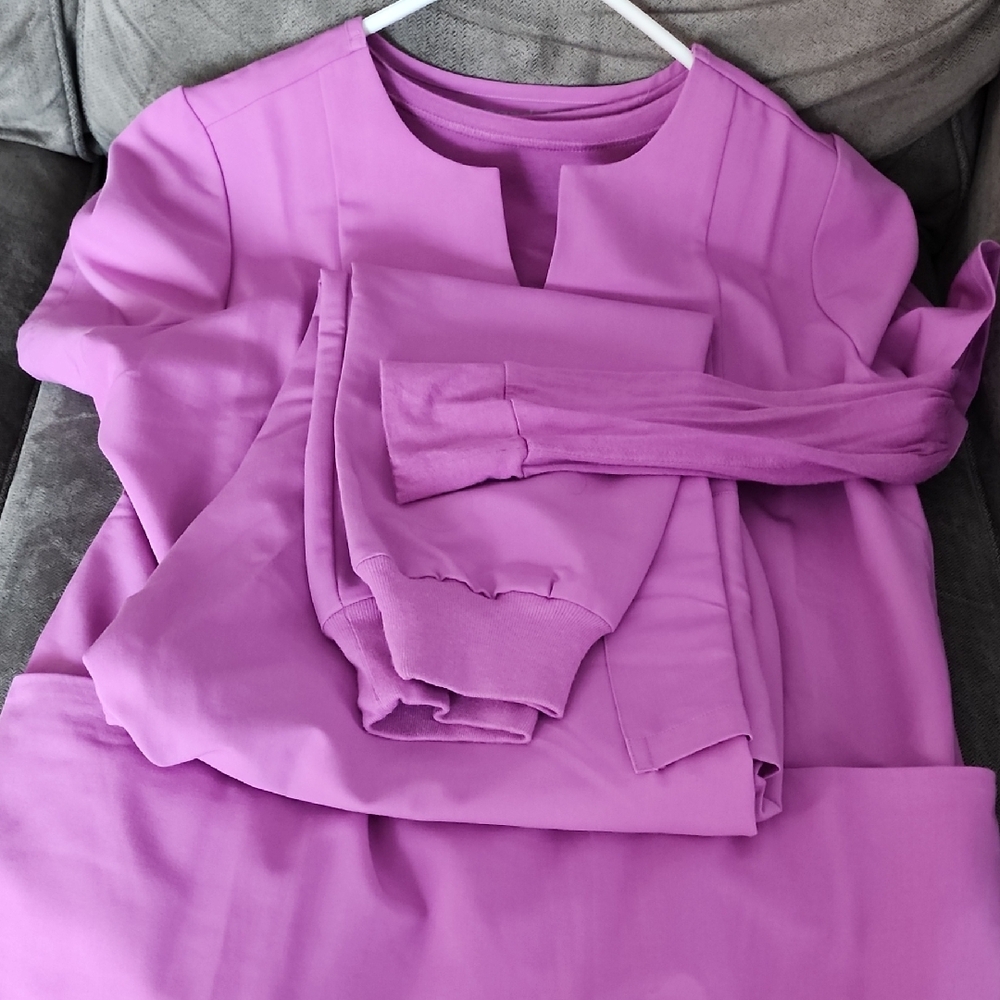 Women's Pink Long Sleeve Top - Unbranded